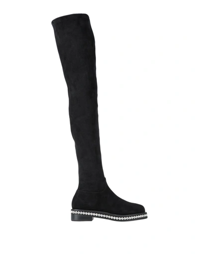 Le Silla Knee Boots In Black