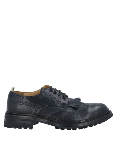 Officine Creative Italia Lace-up Shoes In Steel Grey