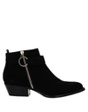 Buttero Ankle Boots In Black