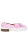 Tod's Loafers In Pink