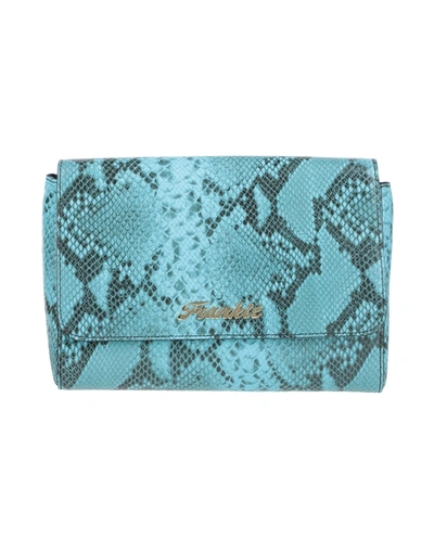 Frankie Morello Handbags In Turquoise
