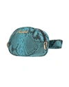 Frankie Morello Bum Bags In Turquoise