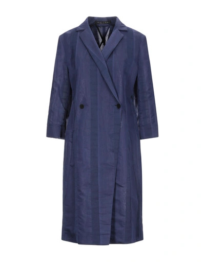 Malloni Overcoats In Purple