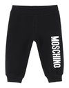 Moschino Baby Casual Pants In Black