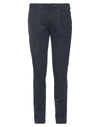 Entre Amis Casual Pants In Dark Blue