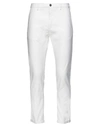 Pence Settimo Chinos In White