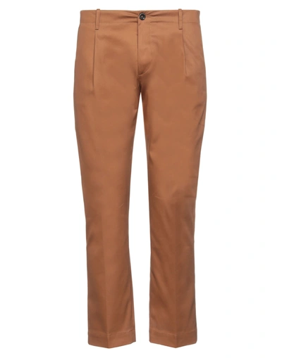 Nine:inthe:morning Nine In The Morning Man Pants Khaki Size 36 Cotton, Elastane In Beige