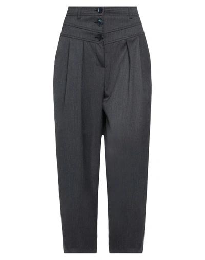 Alessia Santi Pants In Steel Grey