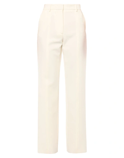 Msgm Pants In Ivory