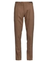 Pt Torino Casual Pants In Camel