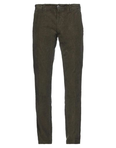 Incotex Pants In Military Green