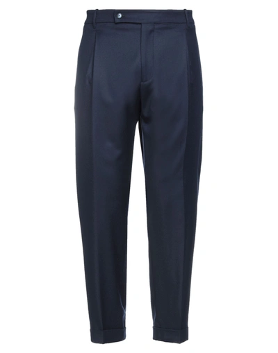 Berwich Casual Pants In Dark Blue