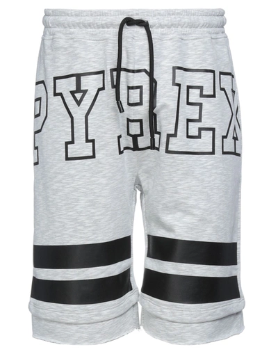 Pyrex Shorts & Bermuda Shorts In Light Grey