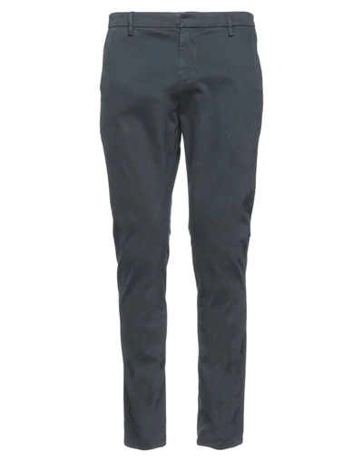 DONDUP DONDUP MAN PANTS CHARCOAL SIZE 30 COTTON, ELASTANE,13589399DA 2
