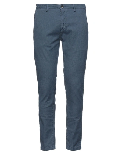 Yan Simmon Pants In Slate Blue