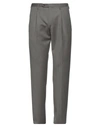 Rota Man Pants Lead Size 40 Virgin Wool In Gray