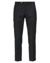 Michael Coal Man Pants Black Size 33 Viscose, Polyamide, Elastane, Polyester In Black