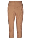 Grey Daniele Alessandrini Cropped Pants In Khaki