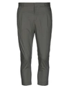 Grey Daniele Alessandrini 3/4-length Shorts In Military Green