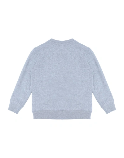Moschino Teen Sweatshirts In Light Grey