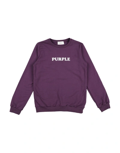 Vicolo Kids' Sweatshirts In Purple