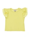 Dixie Kids' T-shirts In Yellow