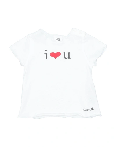 Douuod Kids' T-shirts In White
