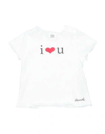 Douuod Babies' T-shirts In White