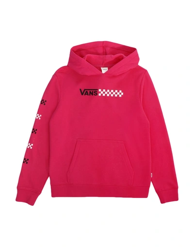 Vans Kids' Sweatshirts In Fuchsia