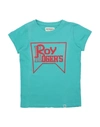 Roy Rogers Kids' T-shirts In Light Green
