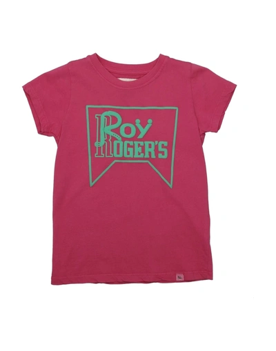 Roy Rogers Kids' T-shirts In Pink