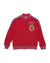 Dolce & Gabbana Kids' Sweatshirts In Red