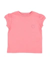 Touriste Kids' T-shirts In Pastel Pink