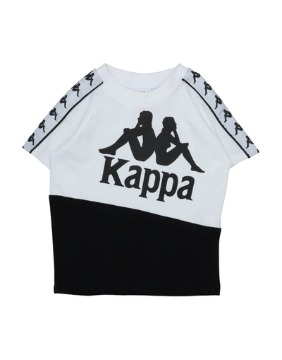 Kappa Kids' T-shirts In White
