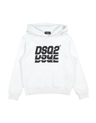Dsquared2 Babies' Sweatshirts In White