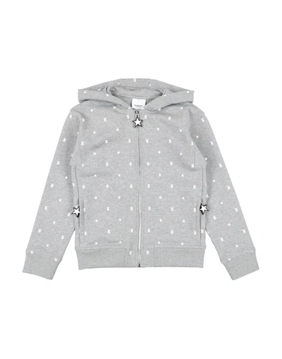 Burberry Kids' Sweatshirts In Grey