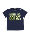 Diesel T-shirts In Blue