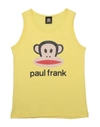Paul Frank Kids' T-shirts In Yellow