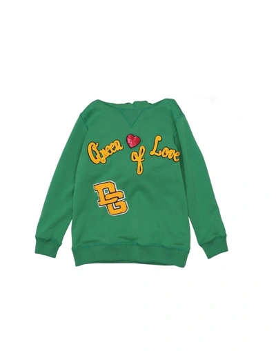 Dolce & Gabbana Kids' Sweatshirts In Green
