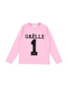 Gaelle Paris Kids' T-shirts In Pink