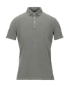 Brunello Cucinelli Polo Shirts In Military Green