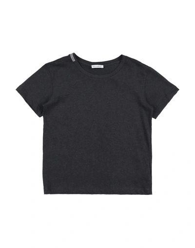 Dolce & Gabbana Kids' T-shirts In Lead