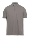 Zanone Polo Shirts In Beige