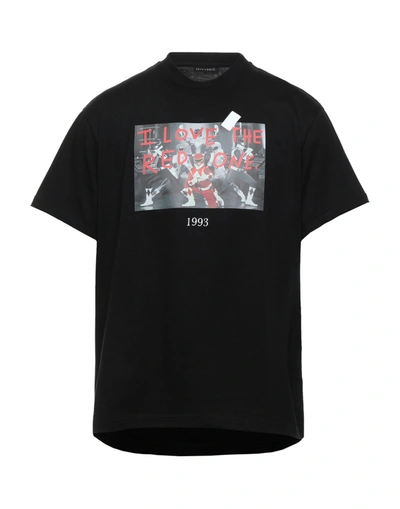 Throwback T-shirts In Black