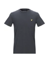 Lyle & Scott T-shirts In Black