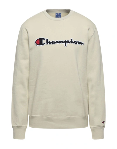 Champion Sweatshirts In Beige