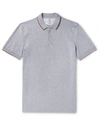 Brunello Cucinelli Polo Shirts In Grey