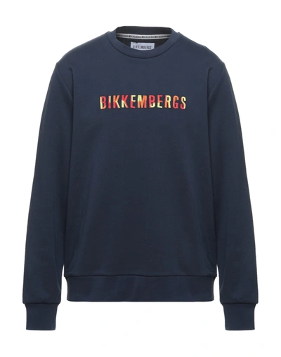 Bikkembergs Sweatshirts In Blue