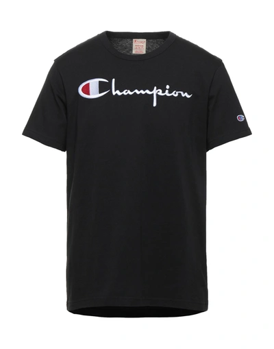 Champion T-shirts In Black