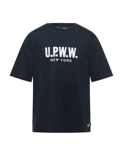 Upww T-shirts In Blue